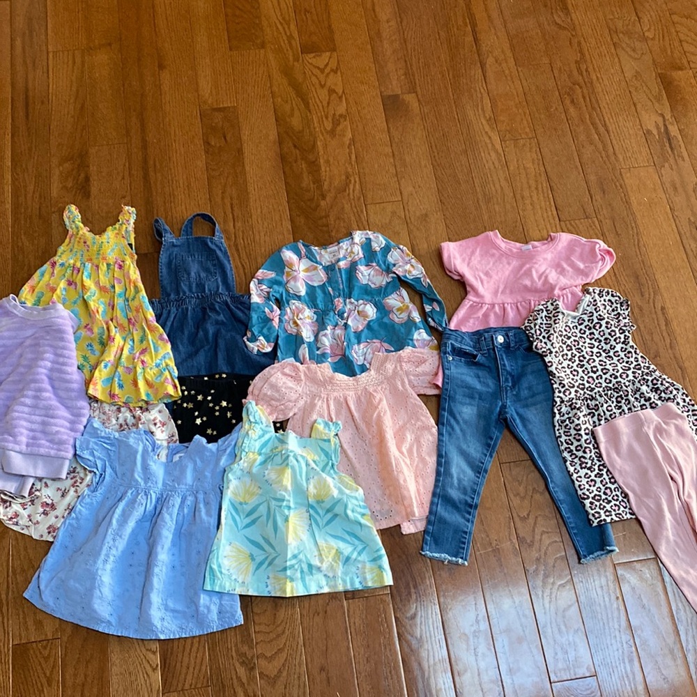Various brands of 2T clothing. Selling as bundle.